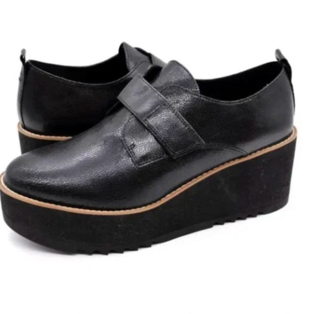 Eileen Fisher Black Platform Shoes